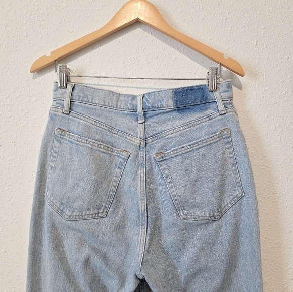 Abercrombie 90s Straight High Rise Jeans 28/6 Long - Picture 5 of 7